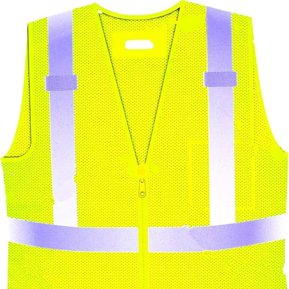COMFITWEAR High Visibility Safety Vests for Construction Work Traffic Safety
